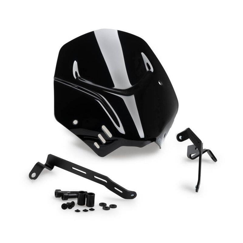 Puig プーチ ニュージェネレーションNKスクリーンSPORT (Windshield New Generation Sport) Scrambler Full Throttle Icon Night Shift DUCATI ドゥカティ スクリーン 外装