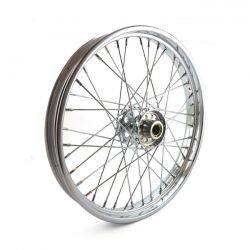 MCS エムシーエス 2.15 X 21 フロントホイール 40 スポーク クローム ホイール ホイール関連 足回り