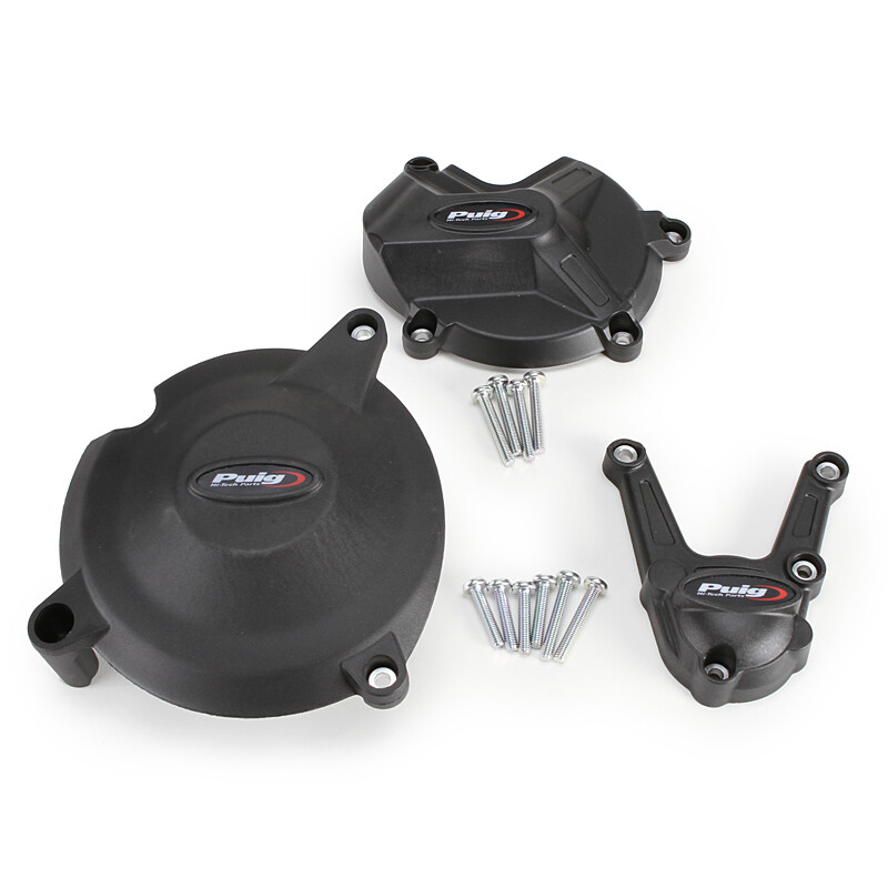 Puig プーチ ENGINE CASE COVER (エンジンケースカバー) S1000RR S1000R S1000XR BMW エンジンカバーセット エンジンパーツ エンジン|ウェビック 店