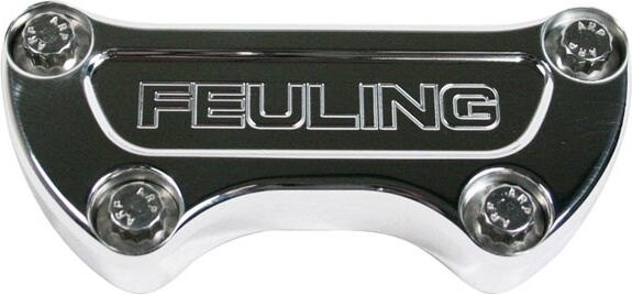 FEULING フューエリング ロゴ ハンドルバー トップ クランプ ハンドルバークランプ ハンドル周辺パーツ ハンドル