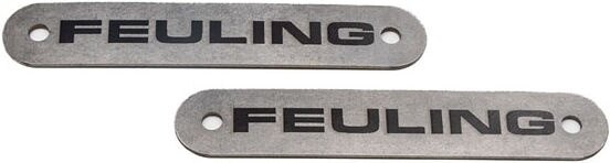 FEULING フューエリング 110インチ シリンダーヘッドプレート エンブレム 外装