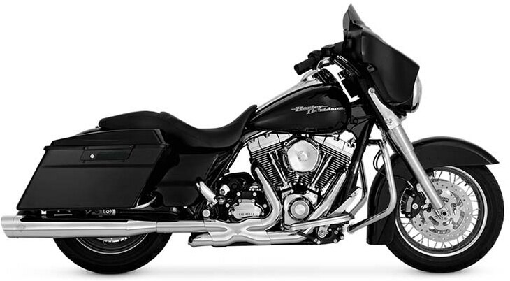 VANCE&HINES バンス&ハインズ PowerDuals PCX パワーデュアルズ ヘッドパイプ マフラー ツーリングファミリー HARLEY-DAVIDSON ハーレーダビッドソン フルエキゾーストマフラー