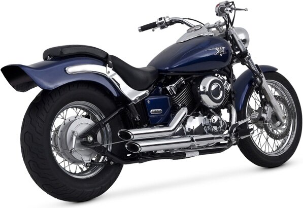 VANCE&HINES バンス&ハインズ ShortShots Staggered ショートショットスタッガード マフラー XVS650 DRAGSTAR650 ドラッグスター650 YAMAHA ヤマハ フルエキゾーストマフラー