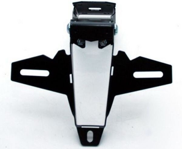 BODIS ボディス License plate bracket，Stainless Steel Black Powder-Coated フェンダーレスキット フェンダー関連 外装