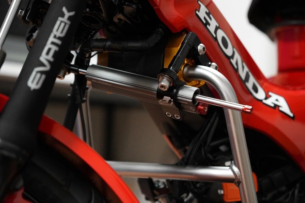 EVATEK エヴァテック エヴァテック×PROFENDER コラボ ステアリングダンパーキット CT125 HONDA ホンダ ステアリングダンパー ハンドル周辺パーツ ハンドル