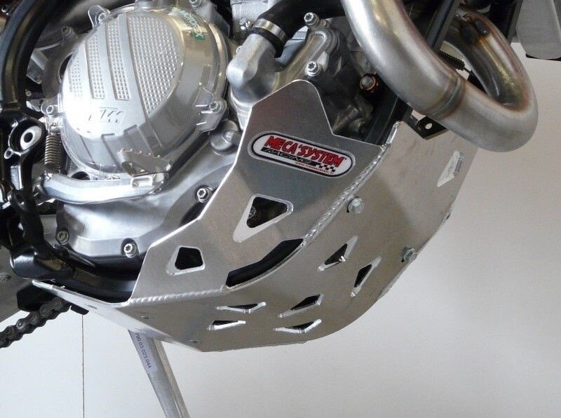 MECASYSTEM メカシステム Aluminum shoe KTM 250/350 AM EXCF 2017-2020 250EXC-F 350EXC-F アンダーガード・スキッドプレート フレーム