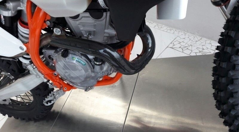 MECASYSTEM メカシステム Protege collector KTM／HUSQVARNA 250 4 Tms AM 2017-2019 FE250 250EXC-F HUSQVARNA ハスクバーナ KTM マフラーガード・ヒートガード マフラー