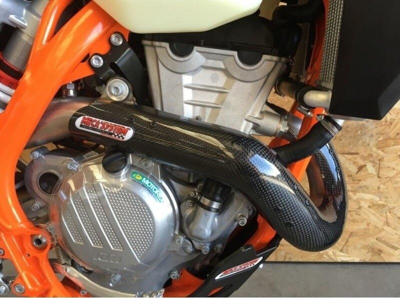 MECASYSTEM メカシステム Protege collector KTM／HUSQVARNA 350 4 Tms AM 2017-2019 350EXC-F KTM マフラーガード・ヒートガード マフラー