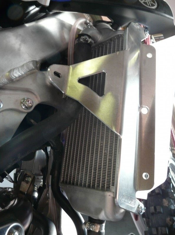 MECASYSTEM メカシステム radiator guard hoops YAMAHA YZF 250 2014-2016 AM／AM 450 2013-2016 ラジエーターコアガード・オイルクーラーコアガード 冷却関連 エンジン