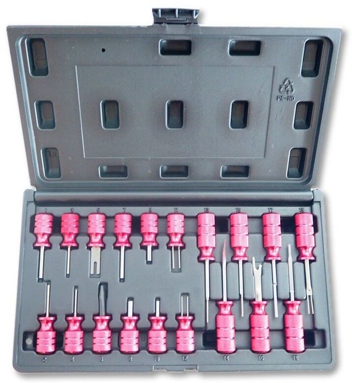 WORLD IMPORT TOOLS ワールドインポートツールズ コネクターリムーバーセット KD1203 セット工具｜ウェビック　店