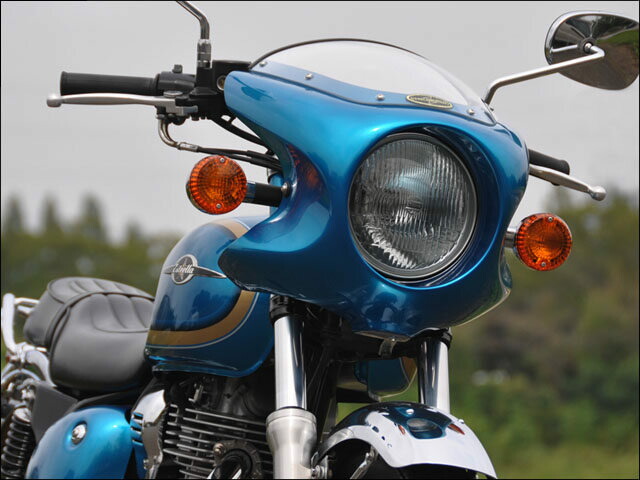 入手困難】カワサキ純正 エストレヤ用ビキニカウル 純正ステー（黒