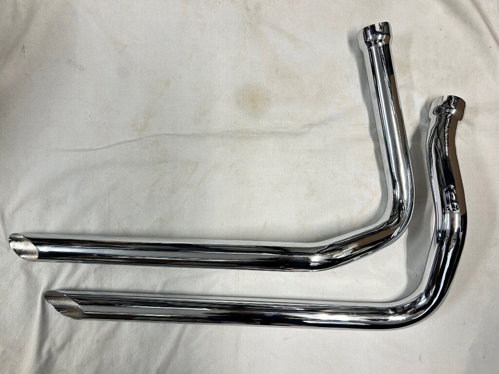部品屋K&W パンヘッド用マフラー パンヘッド HARLEY-DAVIDSON ハーレーダビッドソン フルエキゾーストマフラー マフラー