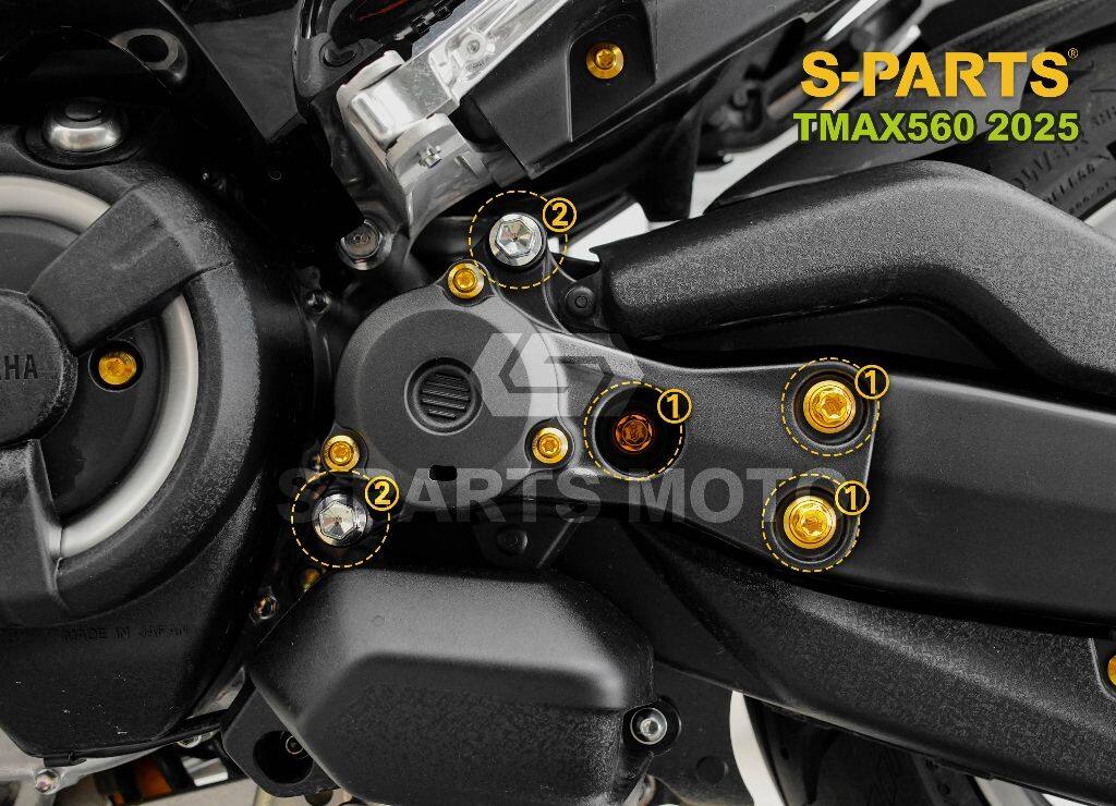 S-PARTS エスパーツ リアスイングアーム スクリューブッシュ TMAX560 YAMAHA ヤマハ その他汎用外装部品・ドレスアップパーツ 外装