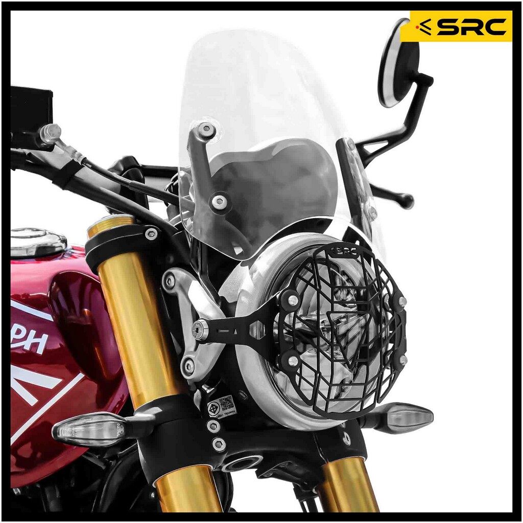 SRC エスアールシー ヘッドライトガード SPEED400 TIGER SPEED 400 TRIUMPH トライアンフ 外装|ウェビック 店