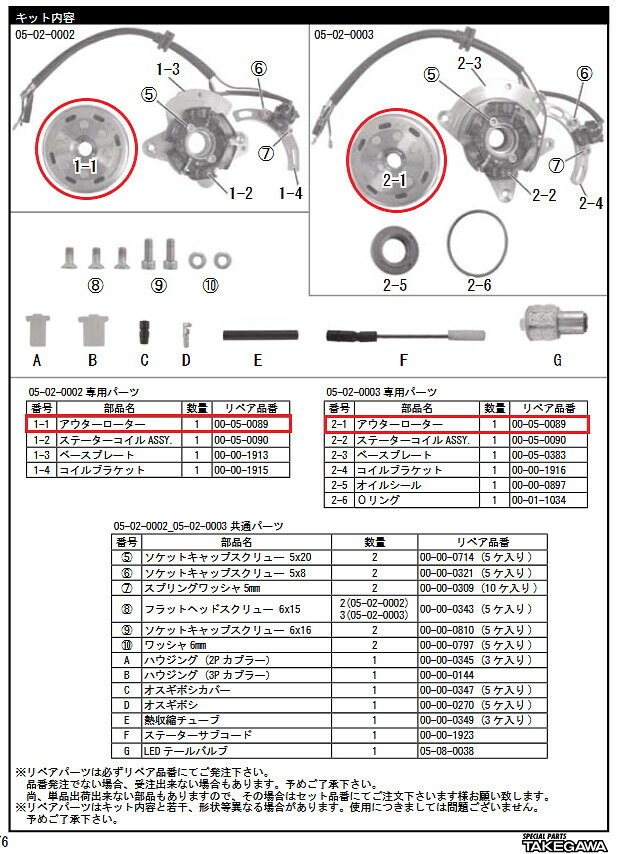 SP武川 SPタケガワ 【補修部品】フライホイール／スーパーストリートアウターローター用 エイプ50 XR50モタード エイプ100 XR100モタード HONDA ホンダ その他エンジンパーツオプション・補修部品 エンジンパーツ エンジン｜ウェビック　店
