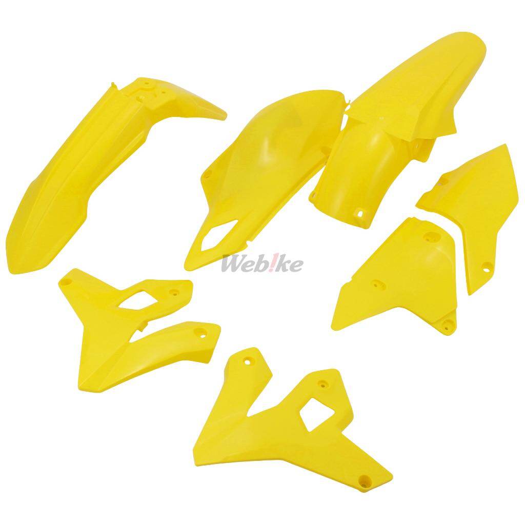 POLISPORT ポリスポーツ 【リスタイリング】フル外装キット for DR-Z400E SUZUKI スズキ フルカウル・外装セット カウル関連 外装