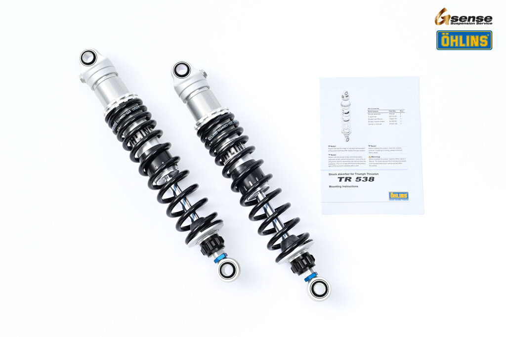 OHLINS オーリンズ リアサスペンション THRUXTON SCRAMBLER TRIUMPH トライアンフ サスペンション 足回り｜ウェビック　店