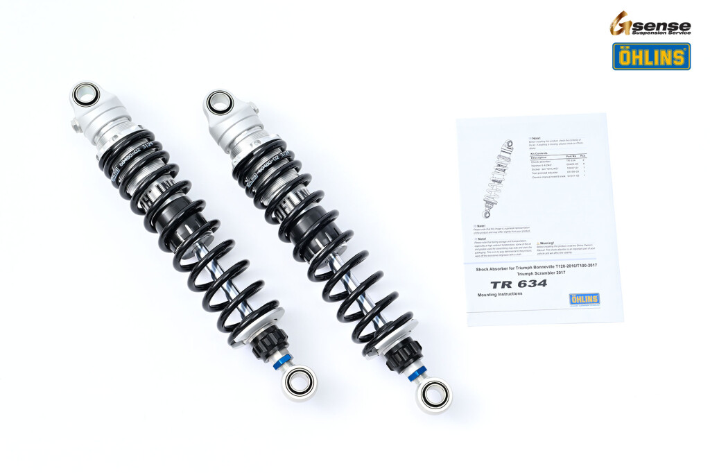 OHLINS オーリンズ リアショックアブソーバー BONNEVILLE T120 T100 TRIUMPH トライアンフ リアサスペンション サスペンション 足回り