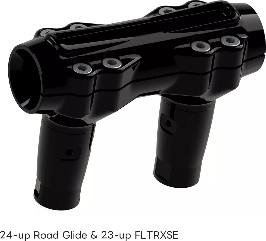 THUNDER BIKE サンダーバイク Atlas ライザーキット Wide ハンドルバー用 FLTRXSE FLTR HARLEY-DAVIDSON ハーレーダビッドソン ハンドルポスト・ハンドルライザー ハンドル周辺パーツ ハンドル｜ウェビック　店