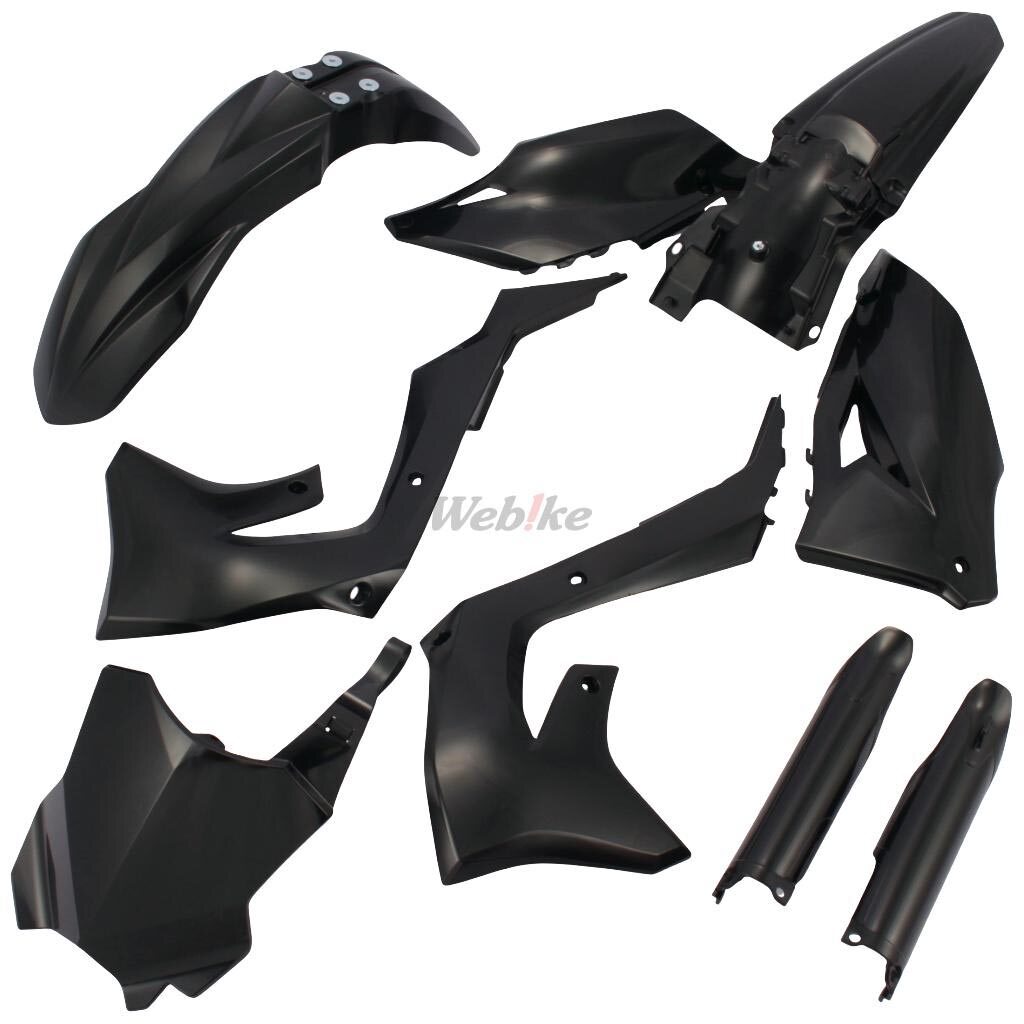 POLISPORT ポリスポーツ フル外装キット for KX250/450/250X/450X 19-24 KX250 KX450 KX250X KX450X KAWASAKI カワサキ フルカウル・外装セット カウル関連 外装｜ウェビック　店