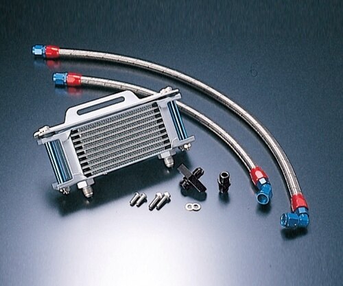 ACTIVE アクティブ オイルクーラーキット ストレートタイプ SRX400 YAMAHA ヤマハ オイルクーラー 冷却関連 エンジン｜ウェビック　店