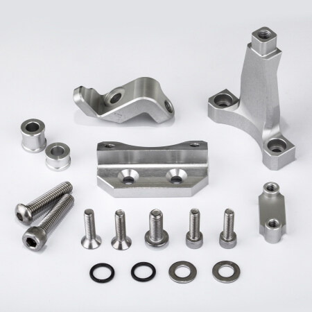 YSS Thailand ワイエスエスタイランド Steering damper mounting kit NINJA ZX 250 400 KAWASAKI カワサキ ステアリングダンパーブラケット ハンドル周辺パーツ ハンドル