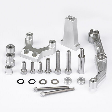 YSS Thailand ワイエスエスタイランド Steering damper mounting kit M-SLAZ 150 YAMAHA ヤマハ ステアリングダンパーブラケット ハンドル周辺パーツ ハンドル