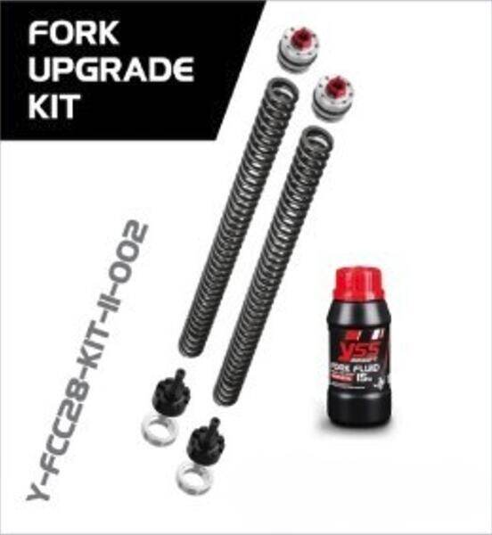 YSS Thailand ワイエスエスタイランド Fork Upgrade Kit SR GT 200 APRILIA アプリリア その他フロントフォークオプション・補修部品 サスペンション 足回り