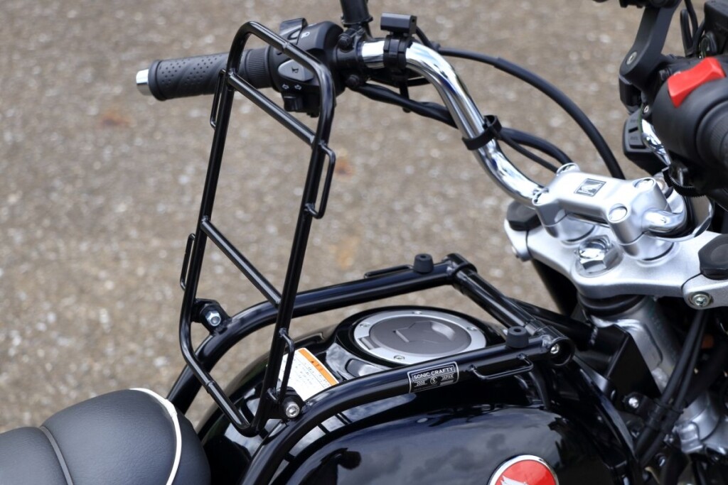 sonic-crafty ソニッククラフィティ Monky125　フリップタンクキャリア モンキー125 HONDA ホンダ センターキャリア 外装｜ウェビック　店