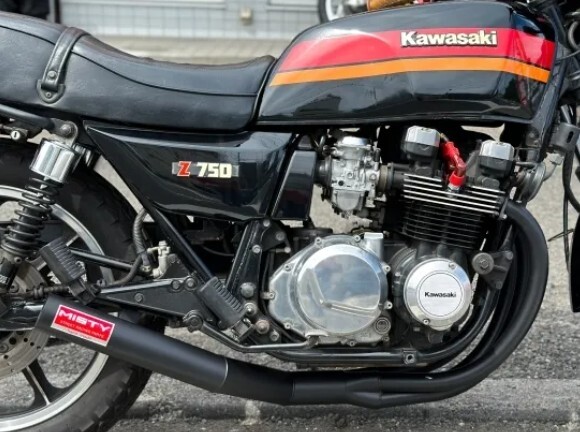 MISTY ミスティ Z750GP MISTY管 KAWASAKI カワサキ フルエキゾーストマフラー マフラー