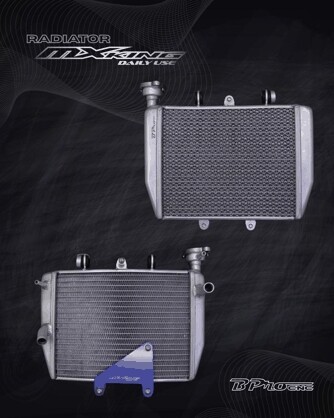 BPro Racing ビープロレーシング Daily Series Radiator MX King YAMAHA ヤマハ ラジエーター 冷却関連 エンジン｜ウェビック　店