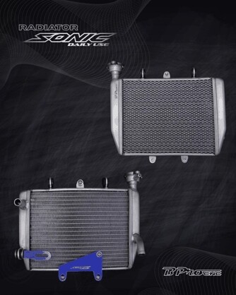 BPro Racing ビープロレーシング Daily Series Radiator Sonic HONDA ホンダ ラジエーター 冷却関連 エンジン｜ウェビック　店