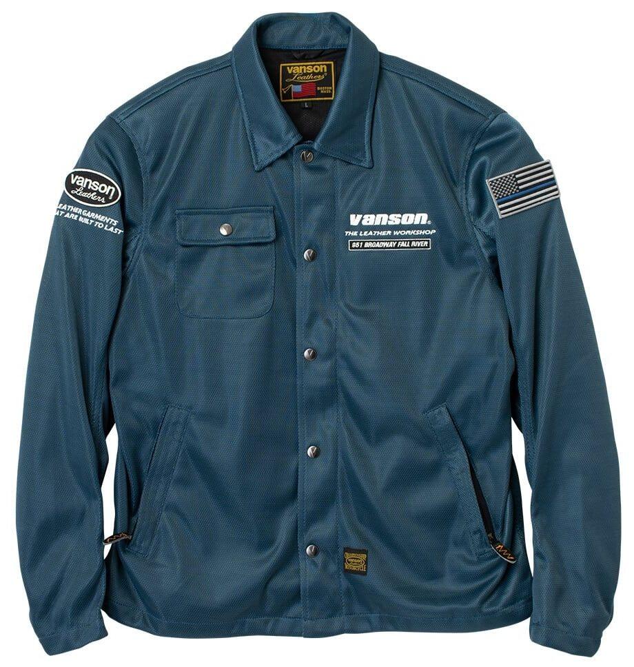 VANSON バンソン メッシュコーチジャケット メッシュジャケット ジャケット アパレル