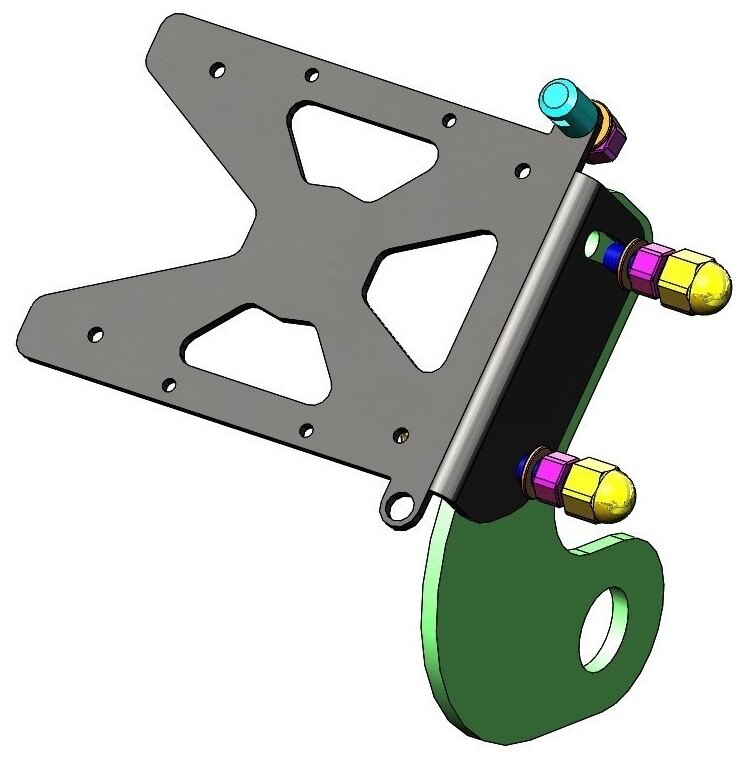 ACCESS DESIGN アクセスデザイン Side Mount License Plate Bracket サイドナンバーキット 外装