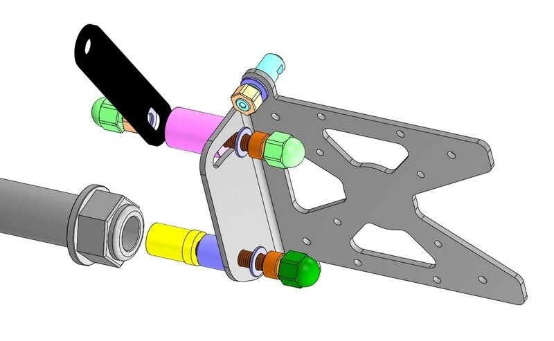 ACCESS DESIGN アクセスデザイン Side Mount License Plate Bracket サイドナンバーキット 外装