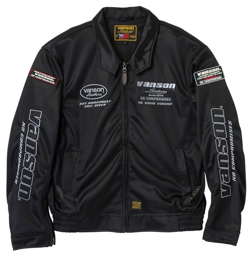 VANSON バンソン メッシュスウィングトップジャケット メッシュジャケット ジャケット アパレル