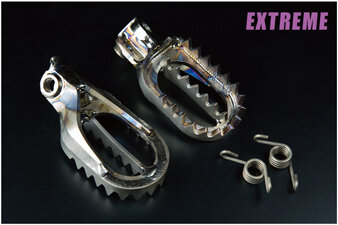 RAPTOR TITANIUM ラプトールチタニウム チタンフットペグ EXTREME [エクストリーム] CR125 R CR250 CRF150 CRF250 L M Rally X CRF450 RX CRF450L HONDA ホンダ フットペグ ステップ 足回り