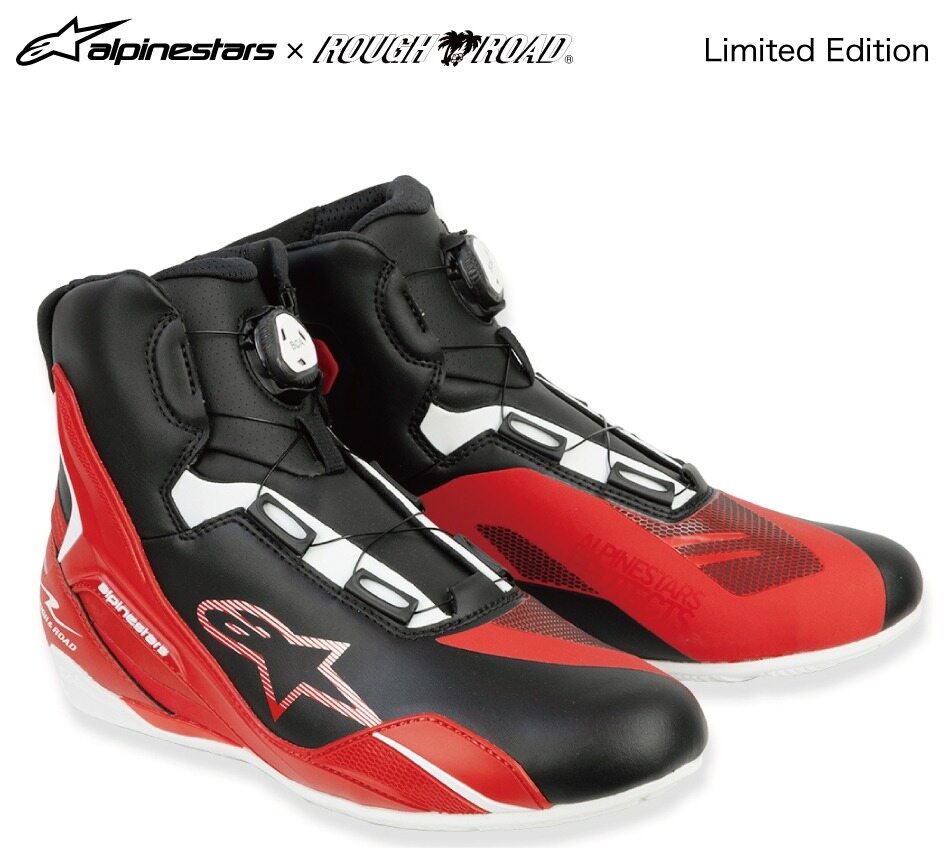 ROUGH＆ROAD ラフ＆ロード 【Alpinestars &times; ROUGH＆ROAD】FASTER-4 BOAシューズ Asia ライディングシューズ フットウェア｜ウェビック　店
