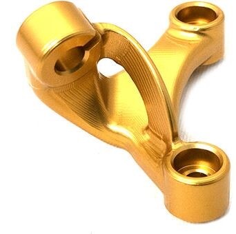 EVOTECH エボテック Clutch Cable Pull Support， Gold ブレーキホース・ワイヤーガイド ブレーキ