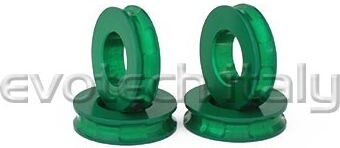 EVOTECH エボテック Brake Caliper Spacers Kit B_Dpz_D24_D10_L5， Green キャリパーオフセットカラー ブレーキ｜ウェビック　店