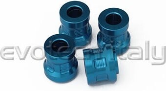 EVOTECH エボテック Brake Caliper Spacers Kit B_Dpzc_D22-20_D10_L18， Blue キャリパーオフセットカラー ブレーキ