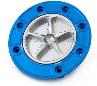 EVOTECH エボテック Fuel Cap 7 Bolts, Silver ガソリンタンクキャップボルト タンク関連 外装
