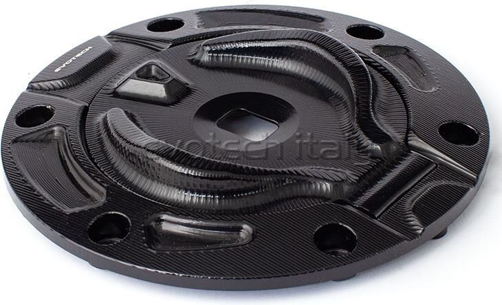 EVOTECH エボテック Key Lock Fuel Cap， Black ガソリンタンクキャップボルト タンク関連 外装