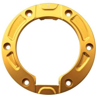 EVOTECH エボテック Frame For Original Gas Cap， Gold その他ガソリンタンクオプション・補修部品 タンク関連 外装