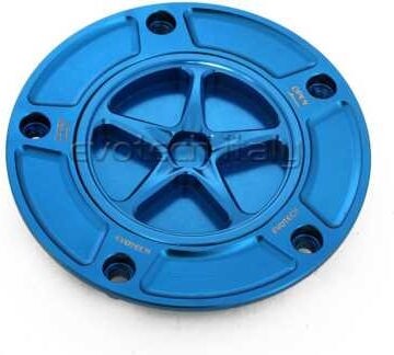 EVOTECH エボテック Fuel Cap, Blue ガソリンタンクキャップボルト タンク関連 外装|ウェビック 店