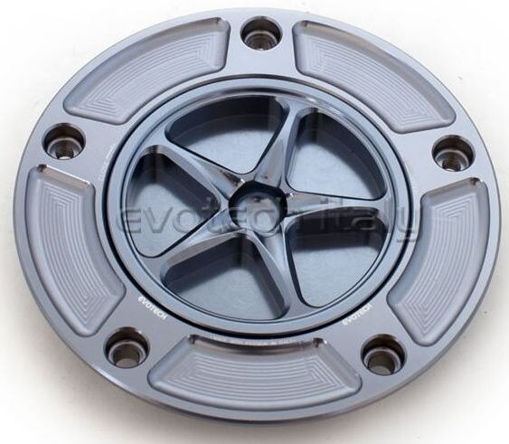 EVOTECH エボテック Fuel Cap, Titanium ガソリンタンクキャップボルト タンク関連 外装|ウェビック 店