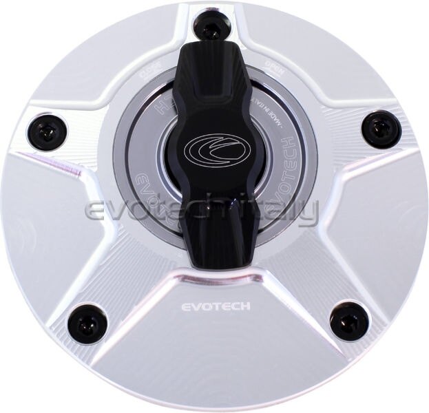 EVOTECH エボテック Rapid Fuel Cap， Titanium ガソリンタンクキャップボルト タンク関連 外装｜ウェビック　店