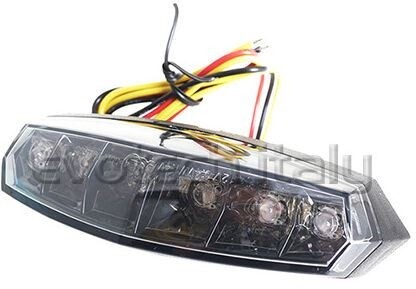 EVOTECH エボテック Homologated Tail Light Smoke Lens 790 DUKE 890 R KTM テールランプ 灯火類 電装系