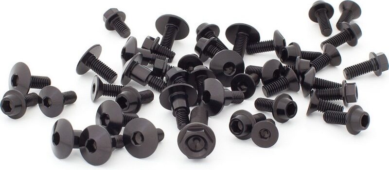 EVOTECH エボテック Fairing Bolts Kit, Black その他外装オプション・補修部品 外装|ウェビック 店