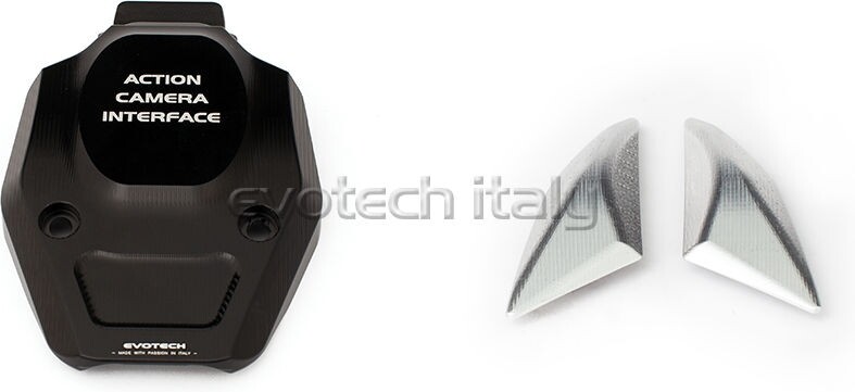 EVOTECH エボテック Kit To Use On Track， Silver ミラーホールカバー ハンドル｜ウェビック　店